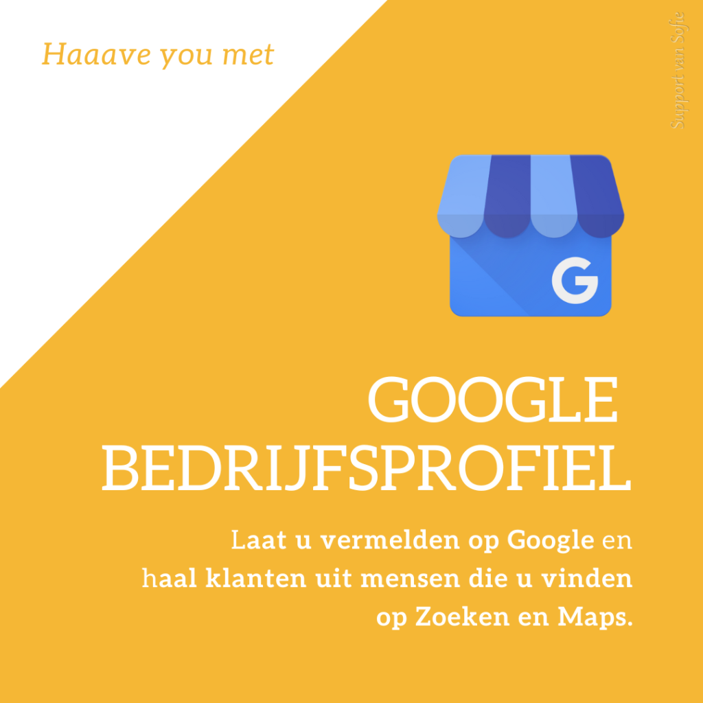 Google Bedrijfsprofiel